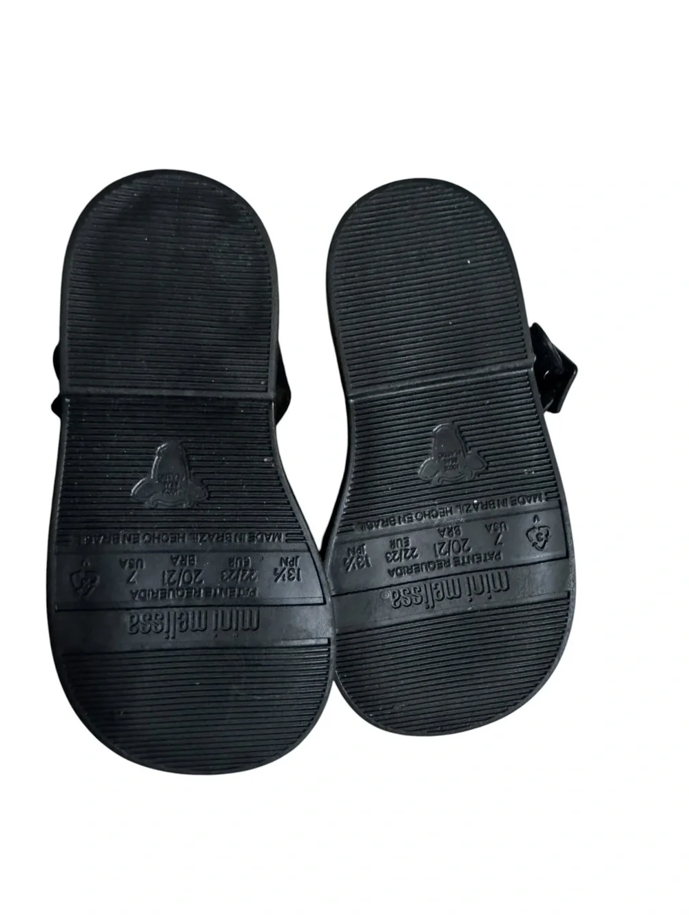 Snow White Kids Sandals in Black - Mini Melissa